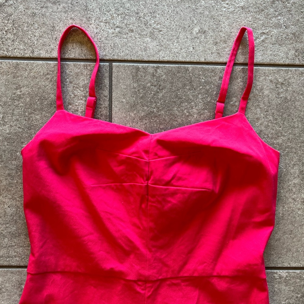Hot pink Barbie dress